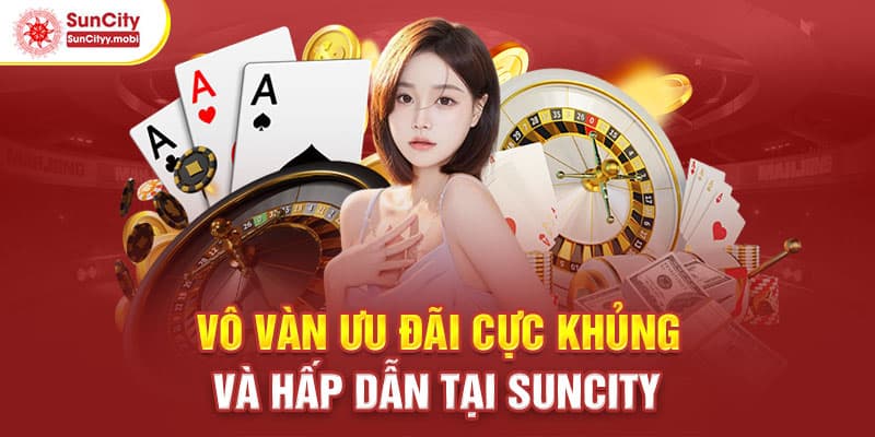 Vô vàn ưu đãi cực khủng và hấp dẫn tại Suncity
