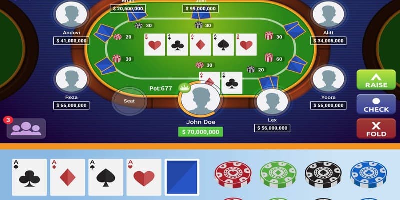 Poker - Game cược dành cho chuyên gia